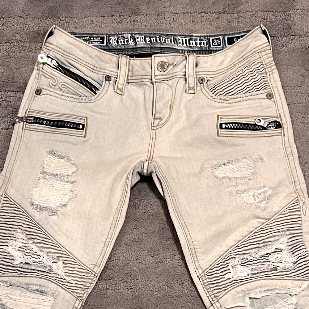 Rock Revival Moto jeans 25